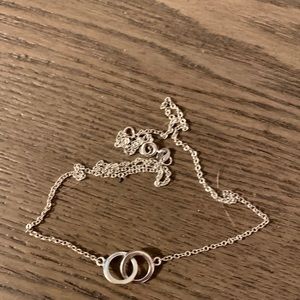 Sterling Silver Circles Necklace